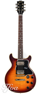 Gibson Custom Les Paul Special Dc Figured Bourbon Burst Vos