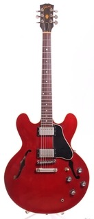 Gibson Es 335 Dot Reissue Kalamazoo 1981 Cherry Red