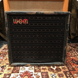 Wem Vintage 1970s Wem Watkins 1x18 Guitar Pa Bass Cabinet Gauss 8842