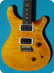 Paul Reed Smith Prs Custom 24 Ten Top 2011 Ambra Yellow Flam Top