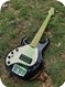 Ernie Ball Musician Stingray 5 String Left Handed 2000-Black Holoflake