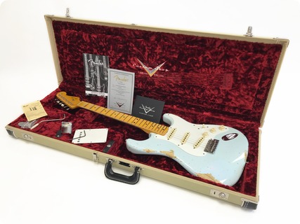 Fender Stratocaster Custom Shop 56 Heavy Relic – Ltd Edition – Pre Owned 2015 Sonic Blue