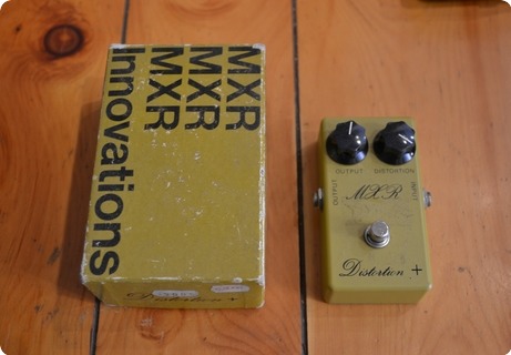 Mxr Effects Distorsion 1970