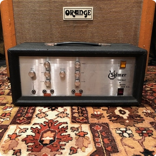 Selmer Vintage 1973 Selmer Treble N Bass 50r Fifty Sv Amplifier