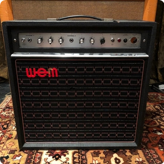 WEM-Vintage 1970s WEM Dominator MKIII 1x12 Valve Combo Amplifier Wem Vintage 1970s Wem Dominator Mkiii 1x12 Valve Combo Amplifier
