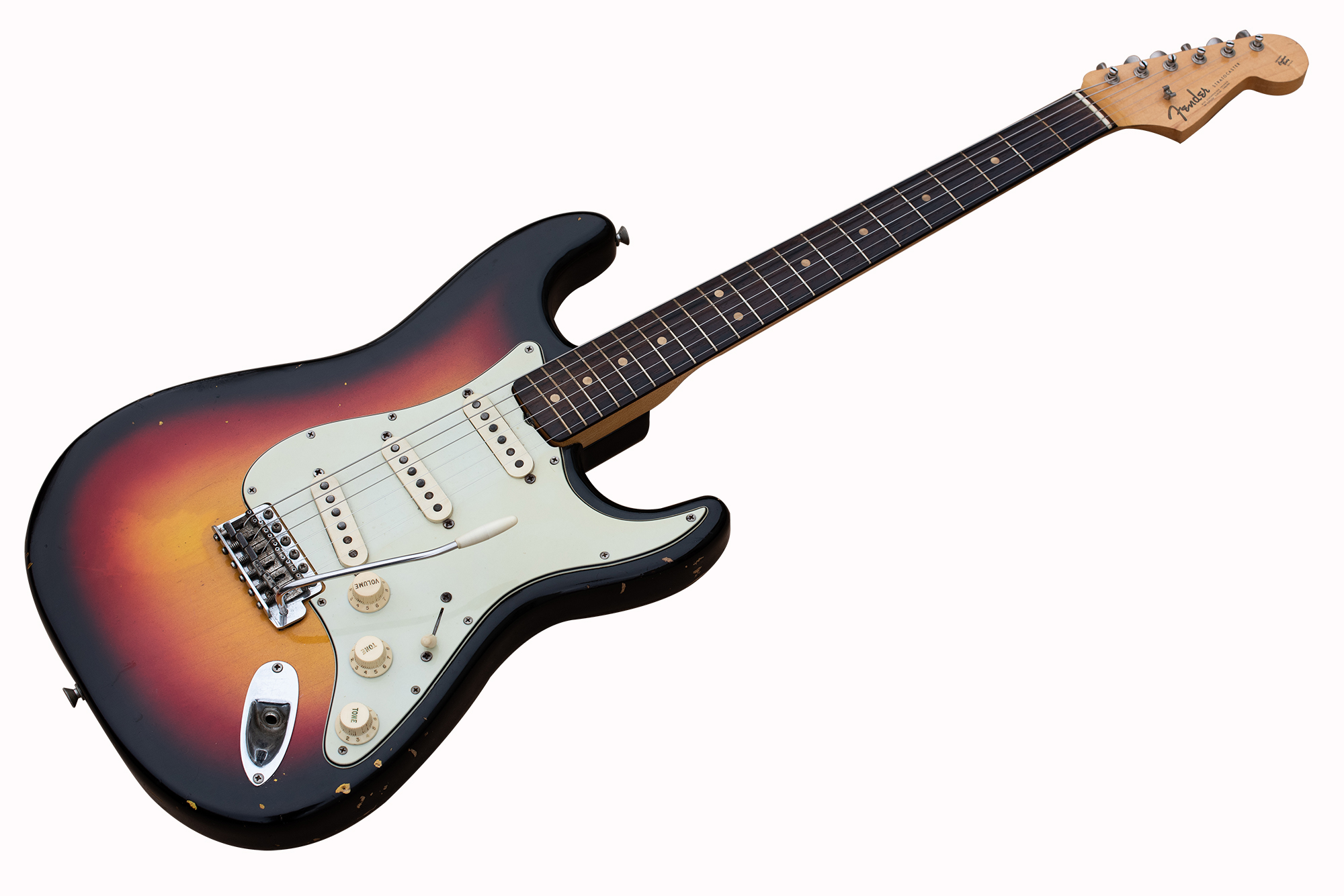 Fender Stratocaster 1963 Sunburst Guitar For Sale Guitaravenue Ltd