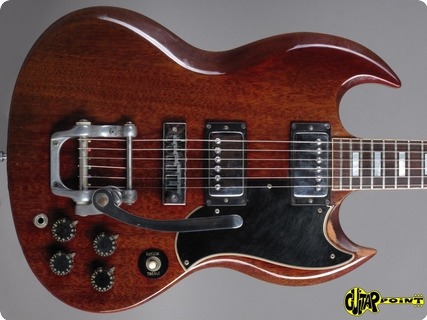 Gibson Sg Standard 1973 Cherry