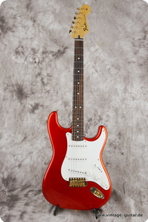 Fender Stratocaster 2014 Sparkling Strawberry Red