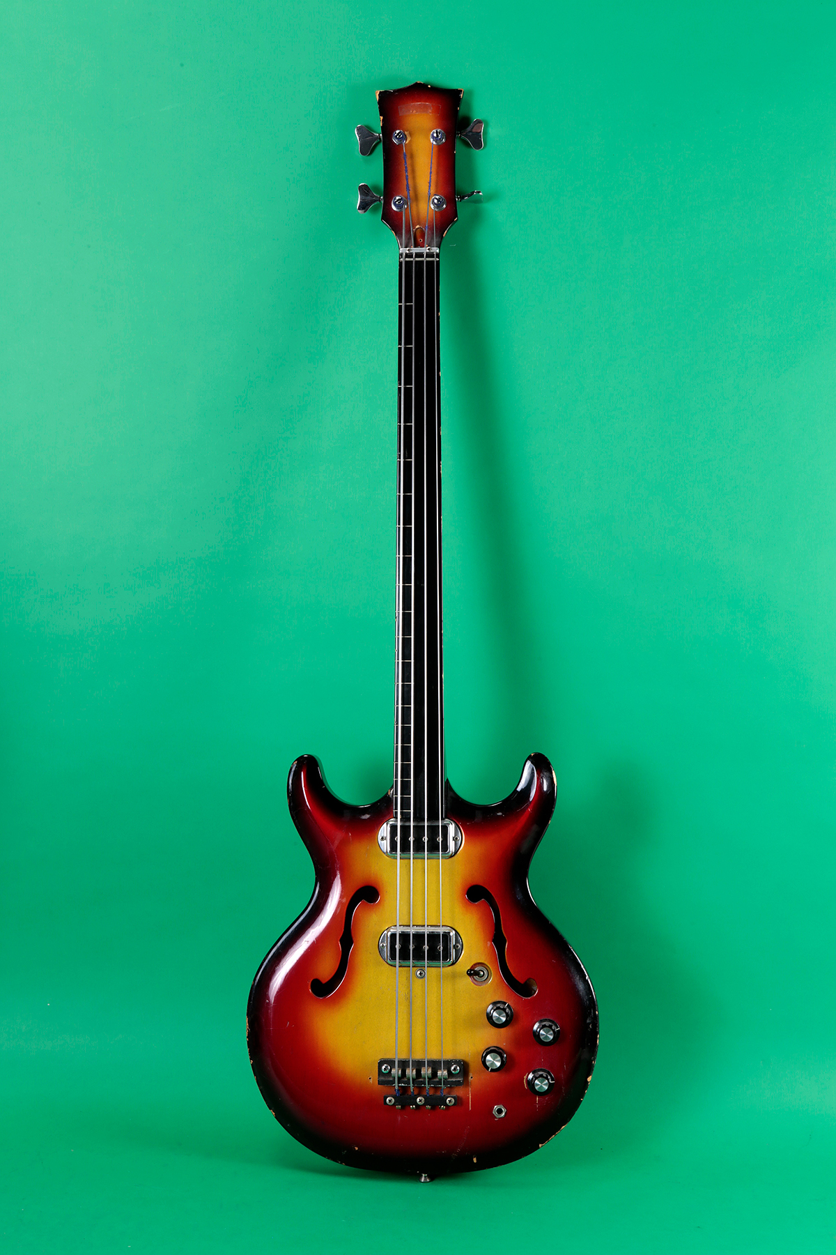 Barth, Bartell Or Hohner Fretless Bass 1971 Sunburst Bass For Sale Jay