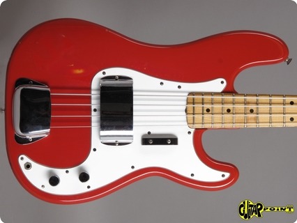 Fender Precision 1980 Morocco Red
