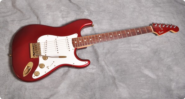 Fender Stratocaster  1980 Candy Apple Red