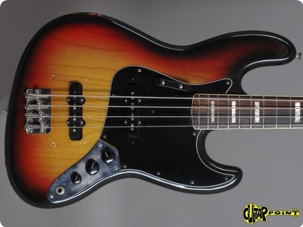Fender Jazz Bass 1975 3 Tone Sunburst
