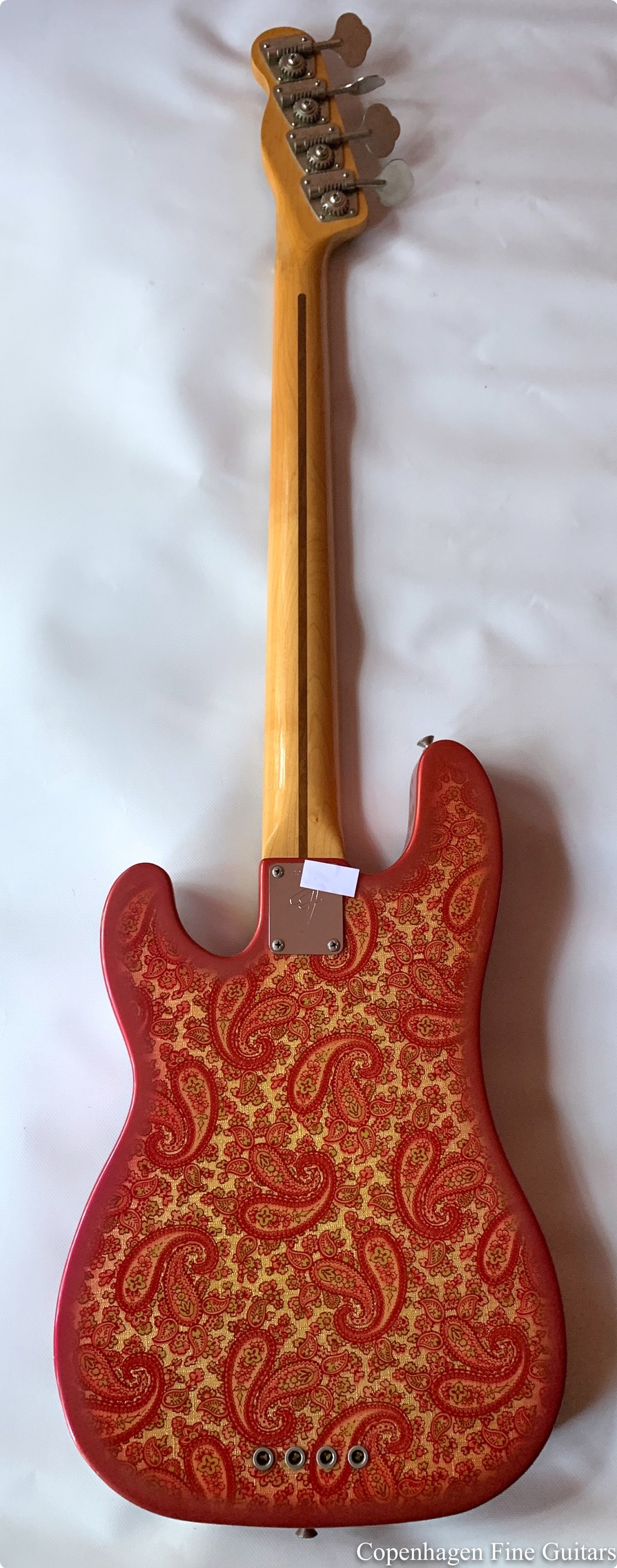 Fender Precision Bass 1968 Paisley Bass For Sale Copenhagen Fine Guitars