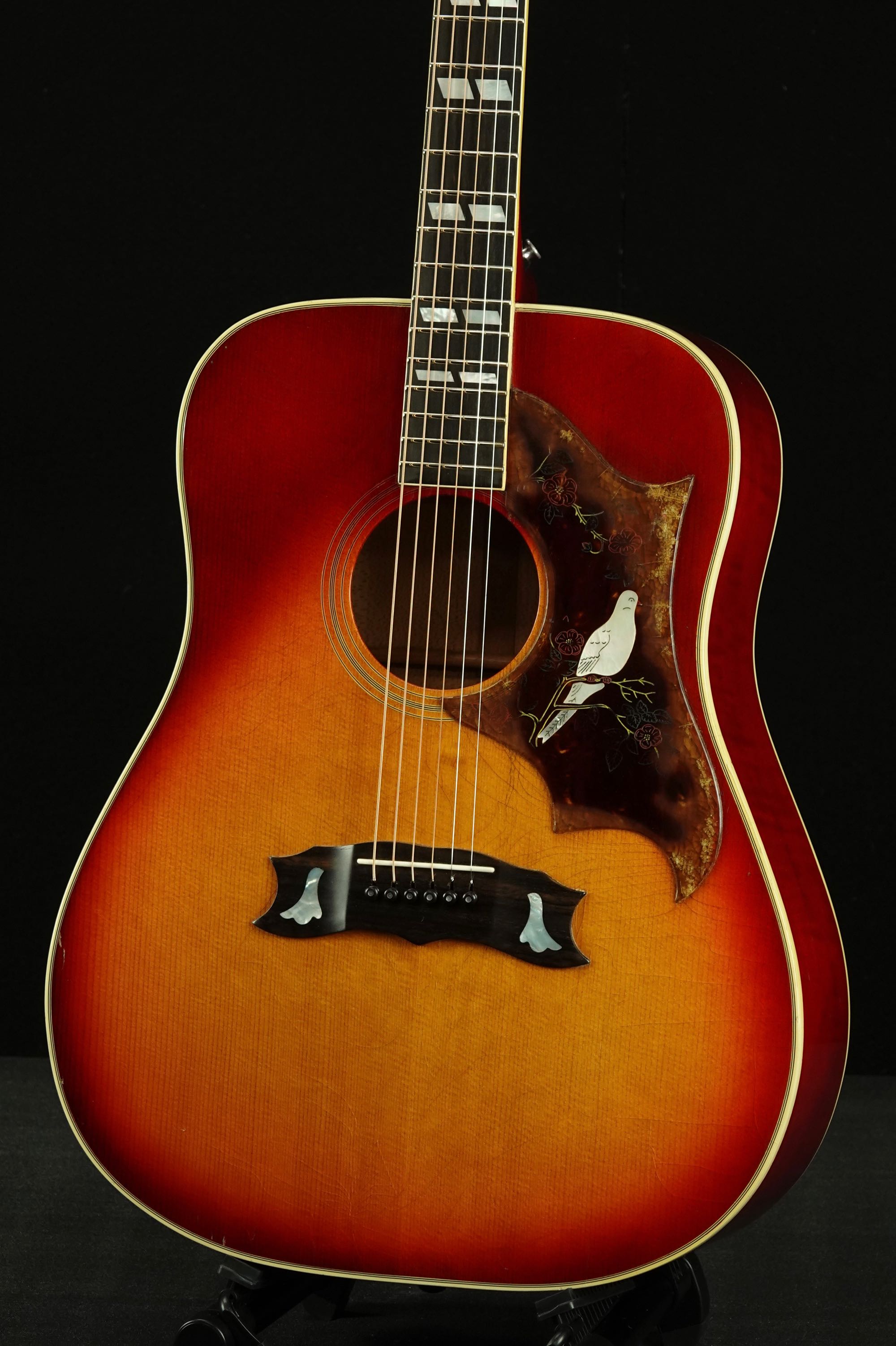 Gibson DOVE 1976 Cherry Sunburst Guitar For Sale BlueG