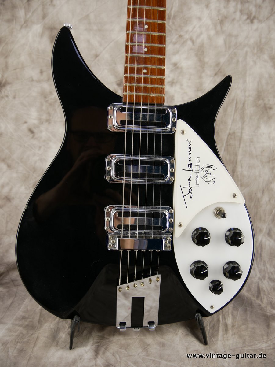 Rickenbacker 355 JL 1990 Black Guitar For Sale Vintage Guitar Oldenburg