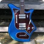 Eko 500 V4 Ekomaster 1964 Blue Sparkle