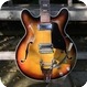 Crucianelli Elite Semi Acoustic 1970-Sunburst