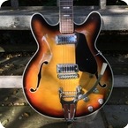 Crucianelli Elite Semi Acoustic 1970 Sunburst