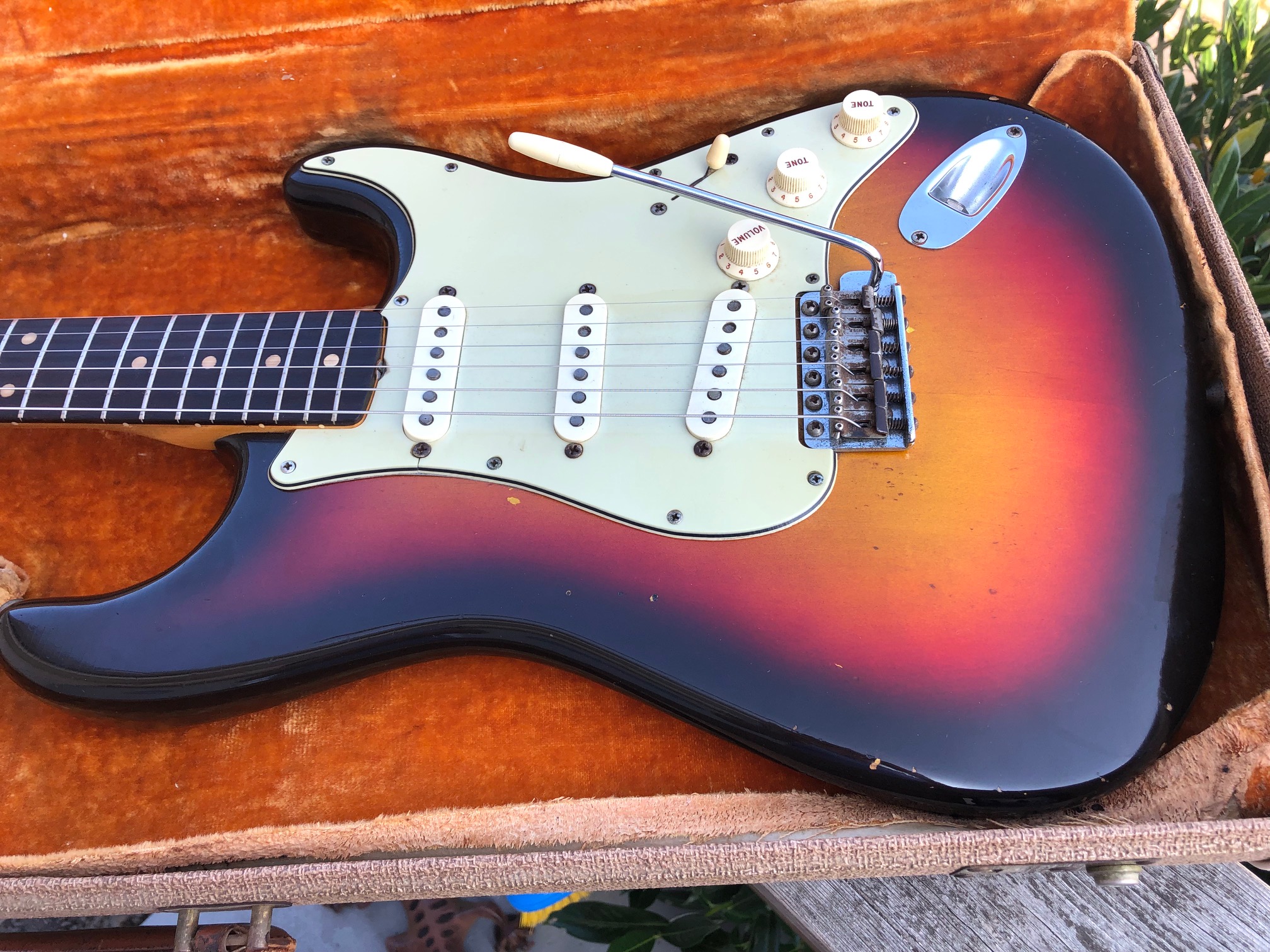 Fender Stratocaster 1961 3 Tone Sunburst Guitar For Sale Anders Anderson Guitars
