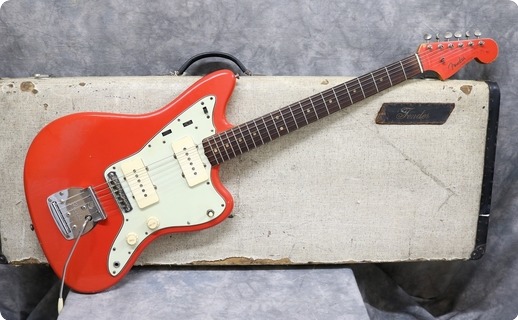 Fender Jazzmaster 1963 Fiesta Red Refinish
