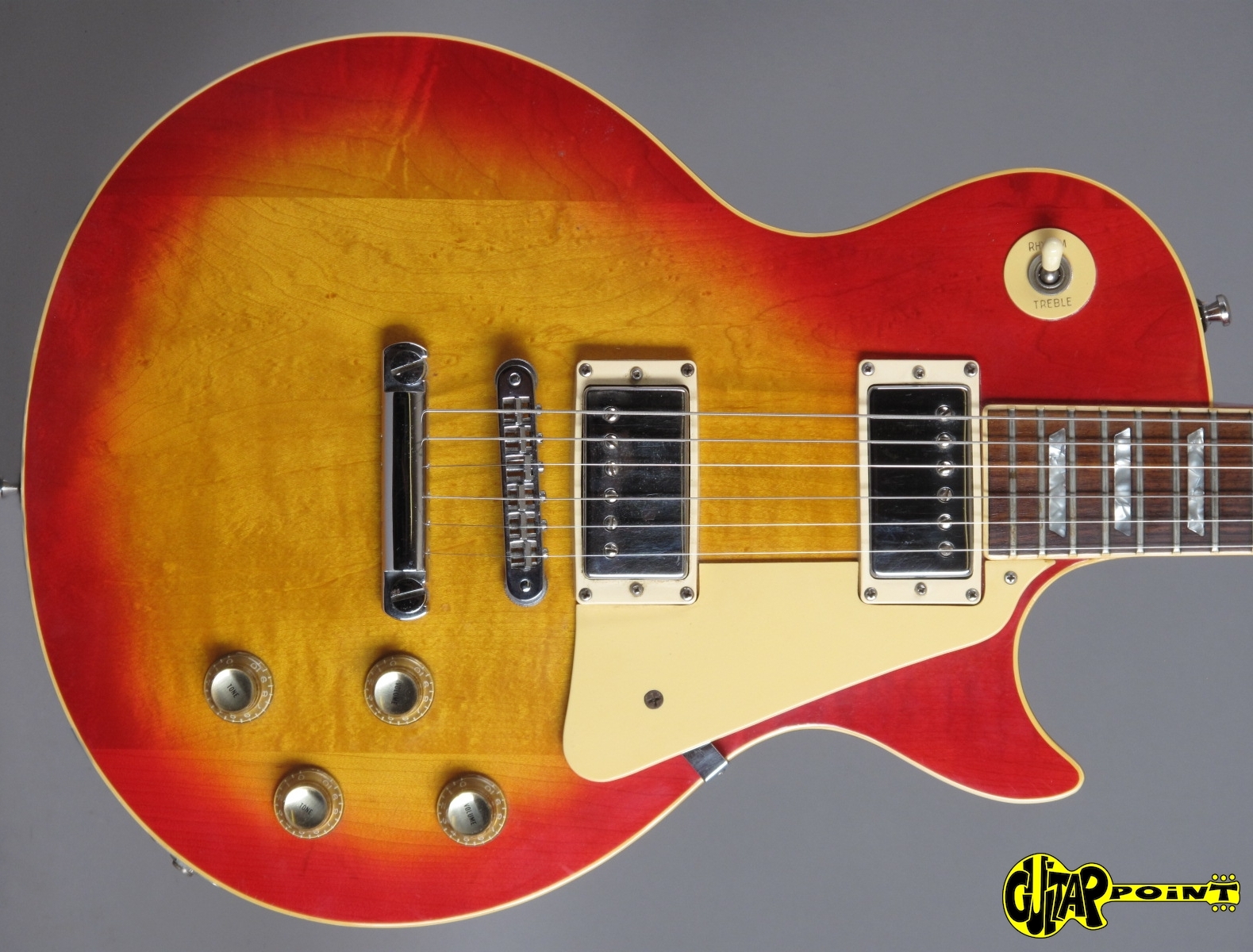Gibson Les Paul Standard 1978 Cherry Sunburst Guitar For Sale