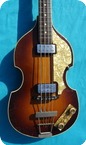 Hofner 5001 Violin Bass 1963 Violin Sunburst