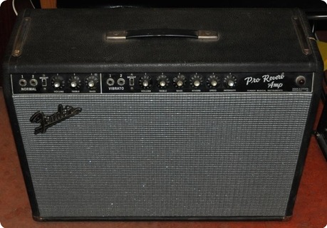 Fender Pro Reverb Blackface. 1967 Original Finish