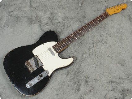 Fender Telecaster ブラックエレキギター Electric Guitar Fender Telecaster Custom Black Crafted in