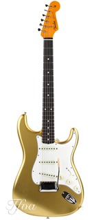 Fender Custom 60 Stratocaster Lcc Rw Aztec Gold