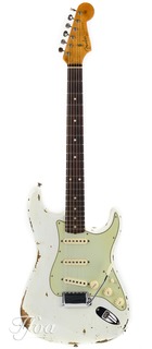 Fender Custom 61 Stratocaster Heavy Relic Olympic White