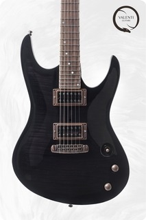 Valenti Guitars Nebula Carved Ex Demo Price 2019 Trans Black