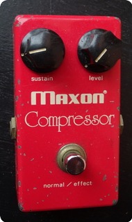 Maxon Cp 101 Compressor 1976 Red Box