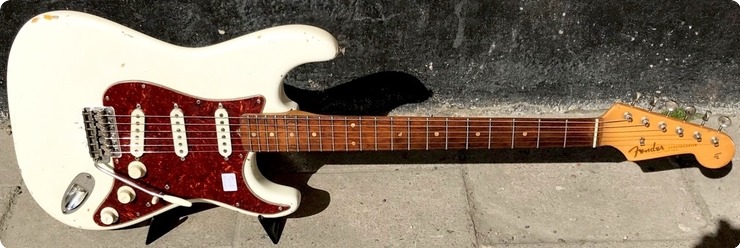 Fender Straotcaster / Refin 1959 Olympic White