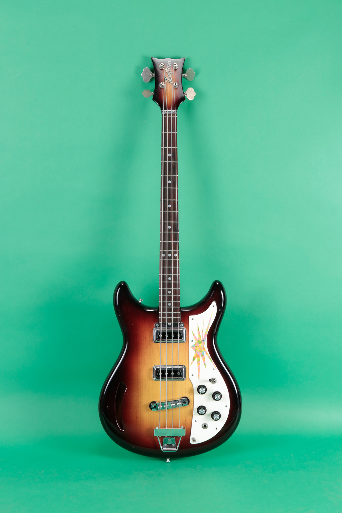 Kustom Bass Guitar 1969 Sunburst Bass For Sale Jay Rosen Music