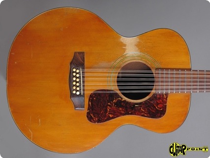 Guild F 112 12 String 1972 Natural Spruce /mahogany