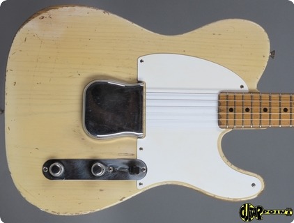Fender Esquire (telecaster) 1956 Blonde Ash Transparent White