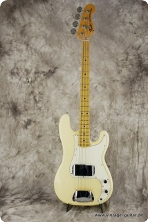 Fender Precision Bass 1974 Olympic White