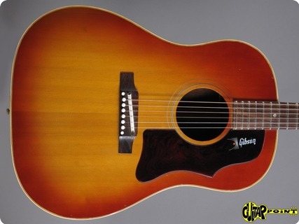 Gibson J 45 1968 Cherry Sunburst