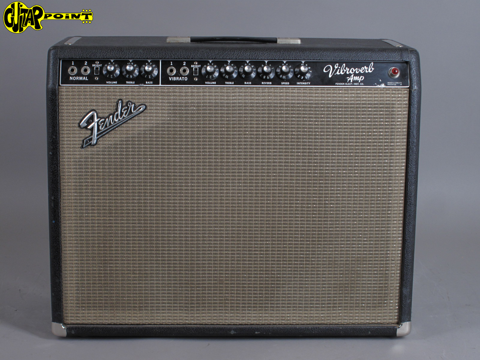 Fender Vibroverb 1964 Blackface Amp For Sale GuitarPoint