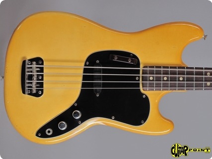 Fender Musicmaster 1976 Olympic White