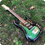 Baldwin Burns Double Six 1965 Green Burst