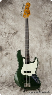 Fender Jazz Bass 1962 Sherwood Green Refinished