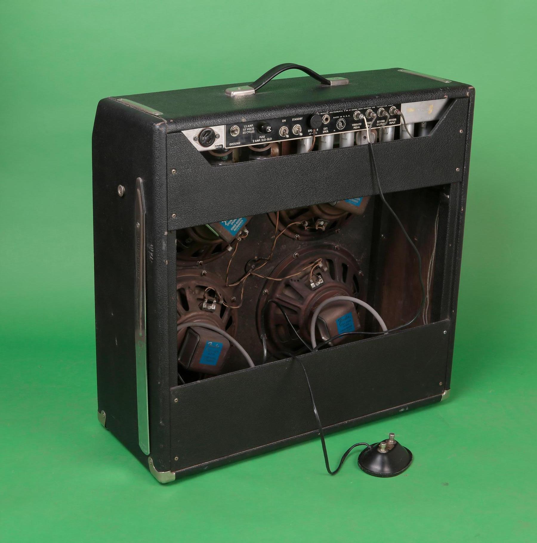 Fender Super Reverb 1966 Black Amp For Sale Jay Rosen Music