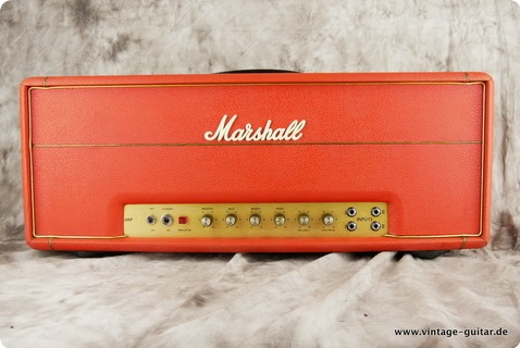 Marshall Super Bass 100 1973 Red Levant