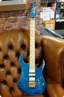 Ibanez Ibanez Limited J Custom W/5a Quilted Maple Top R5121b14e1 15a Proto Type 2017 Blue