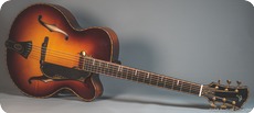 Jrss Guitars Baritone Archtop Sunburst