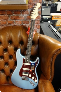 Fender Fender American Elite Stratocaster Hss Shawbucker 2019 Satin Ice Blue Metallic