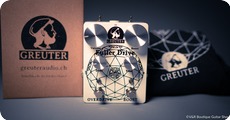 Greuter Audio-Fuller Drive With Boost-Black On White