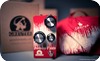 Greuter Audio-Jumbo Fuzz-White On Red