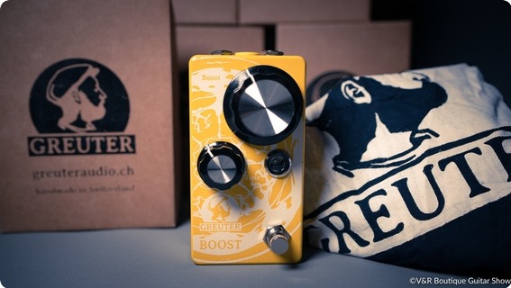 Greuter Audio Boost White On Yellow